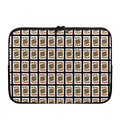 Jack Of Hearts Pattern Print Laptop Sleeve