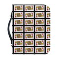 Jack Of Hearts Pattern Print Leather Bible Cover