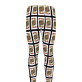Jack Of Hearts Pattern Print Men's Leggings