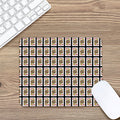 Jack Of Hearts Pattern Print Mouse Pad