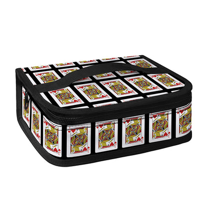 Jack Of Hearts Pattern Print Small Lunch Bag