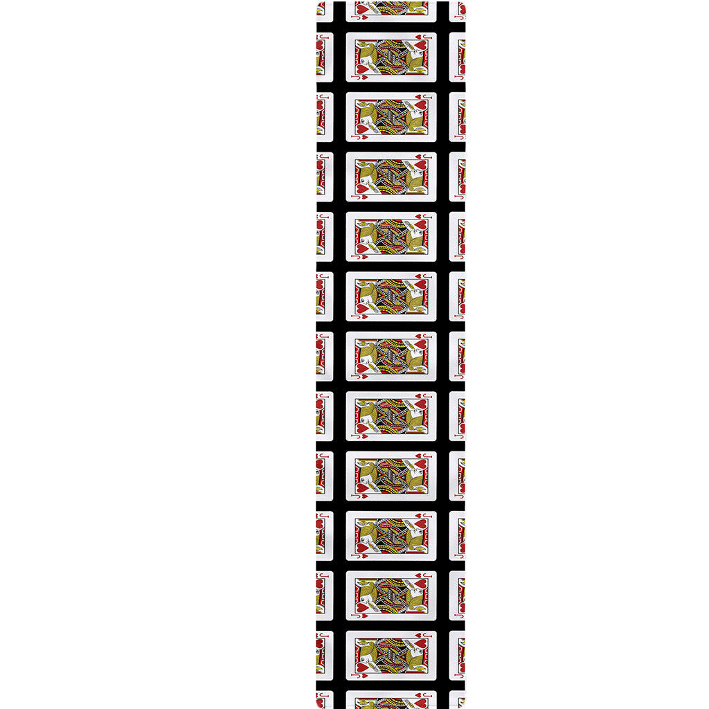Jack Of Hearts Pattern Print Table Runner