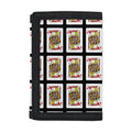 Jack Of Hearts Pattern Print Trifold Wallet
