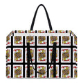 Jack Of Hearts Pattern Print Utility Tote Bag