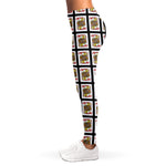 Jack Of Hearts Pattern Print Women's Leggings