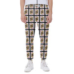 Jack Of Hearts Playing Card Pattern Print Scuba Joggers