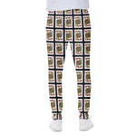 Jack Of Hearts Playing Card Pattern Print Scuba Joggers