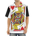 Jack Of Hearts Playing Card Print Aloha Shirt