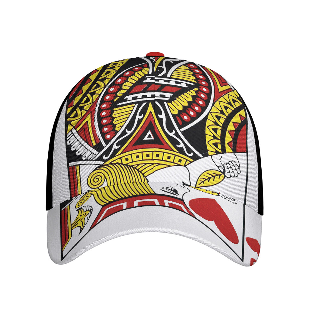 Jack Of Hearts Playing Card Print Baseball Cap