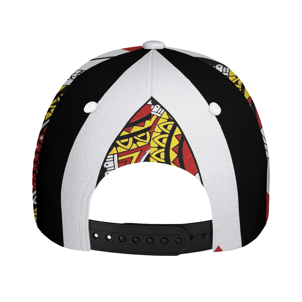 Jack Of Hearts Playing Card Print Baseball Cap