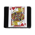 Jack Of Hearts Playing Card Print Bifold Wallet