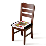 Jack Of Hearts Playing Card Print Chair Cushion Cover