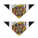 Jack Of Hearts Playing Card Print Dog Bandana