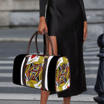 Jack Of Hearts Playing Card Print Duffle Bag