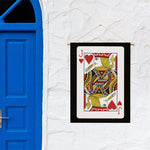 Jack Of Hearts Playing Card Print Garden Flag