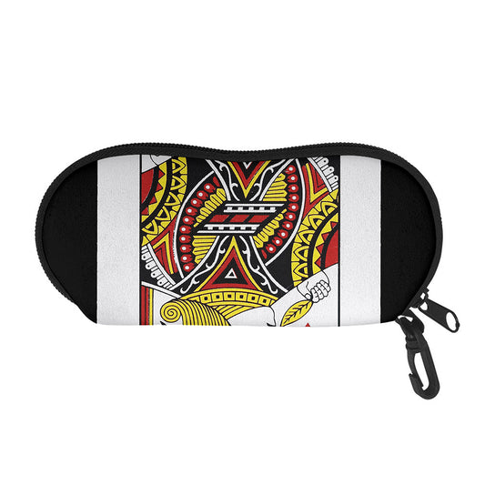 Jack Of Hearts Playing Card Print Glasses Case
