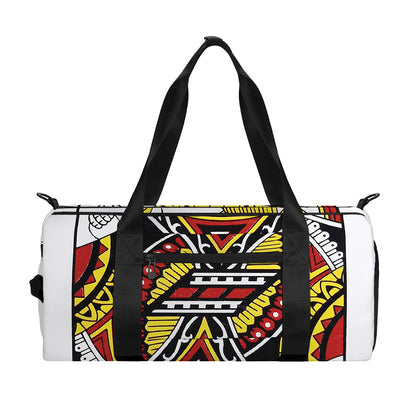 Jack Of Hearts Playing Card Print Gym Bag