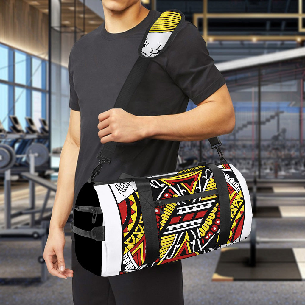 Jack Of Hearts Playing Card Print Gym Bag