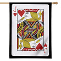 Jack Of Hearts Playing Card Print House Flag