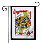 Jack Of Hearts Playing Card Print House Flag