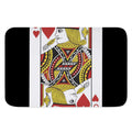 Jack Of Hearts Playing Card Print Indoor Door Mat