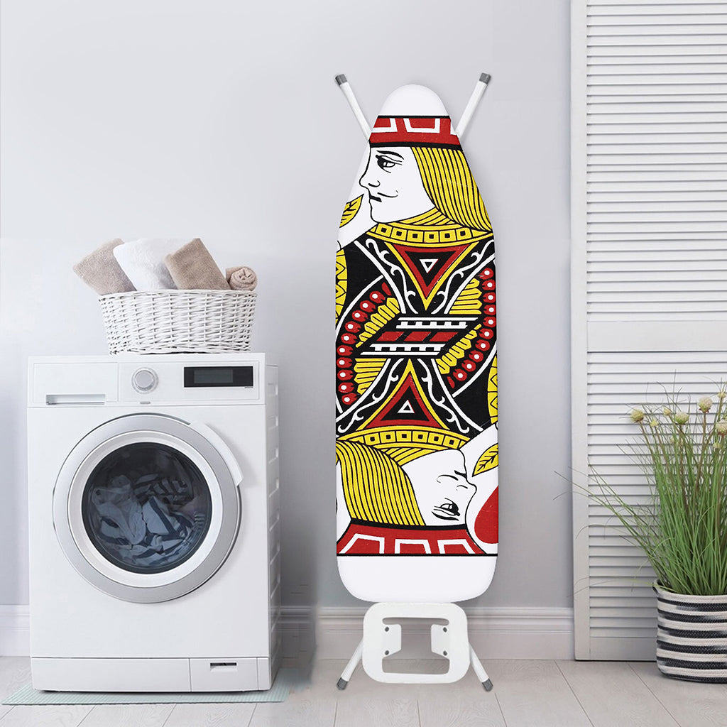 Jack Of Hearts Playing Card Print Ironing Board Cover