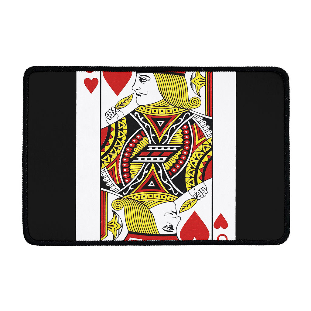 Jack Of Hearts Playing Card Print Kitchen Mat