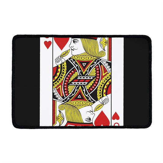 Jack Of Hearts Playing Card Print Kitchen Mat
