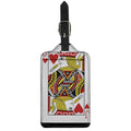 Jack Of Hearts Playing Card Print Luggage Tag