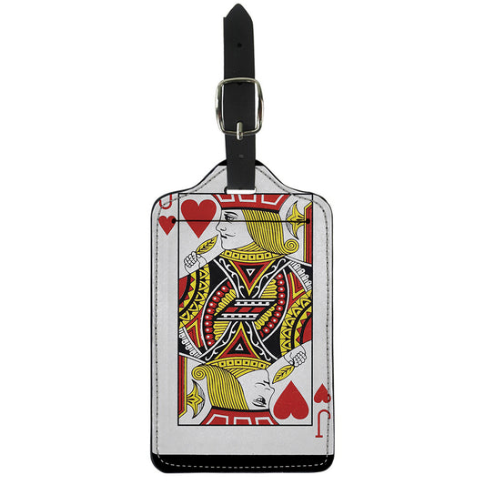 Jack Of Hearts Playing Card Print Luggage Tag