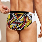 Jack Of Hearts Playing Card Print Men's Swim Briefs