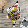Jack Of Hearts Playing Card Print One Shoulder Bodysuit