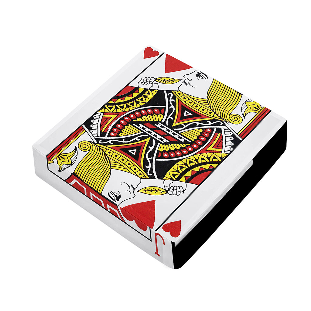 Jack Of Hearts Playing Card Print Outdoor Seat Cushion Cover