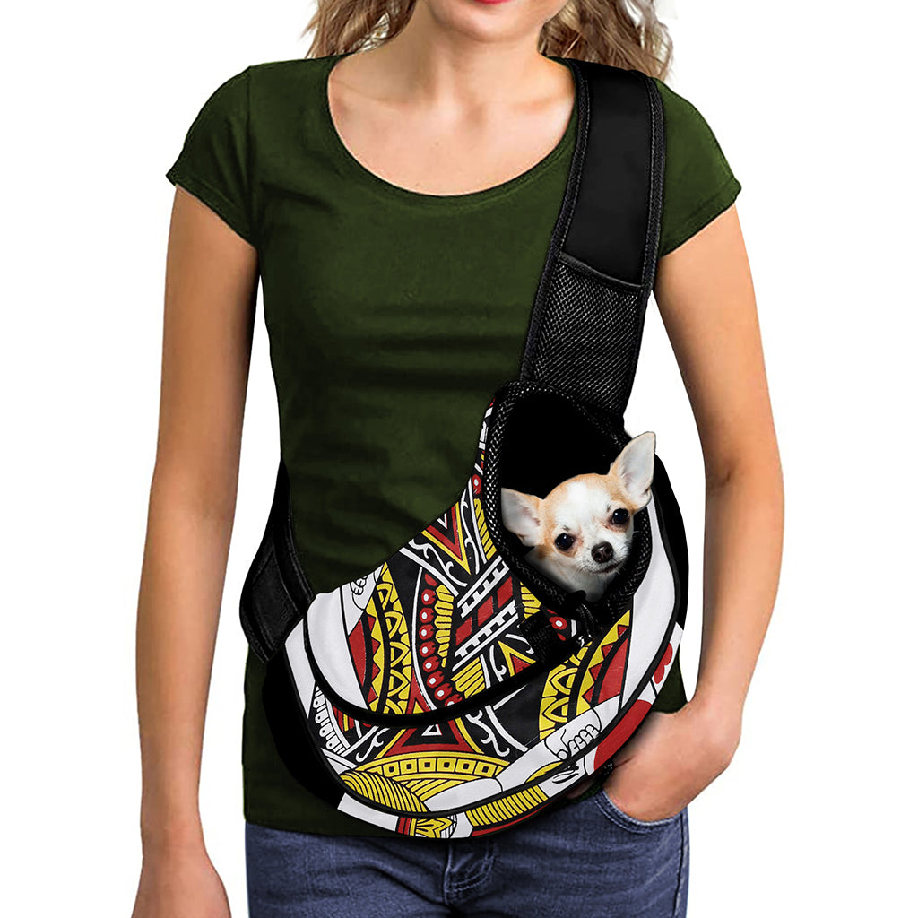 Jack Of Hearts Playing Card Print Pet Sling Carrier