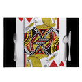 Jack Of Hearts Playing Card Print Placemat