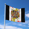 Jack Of Hearts Playing Card Print Polyester Flag
