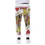 Jack Of Hearts Playing Card Print Scuba Joggers