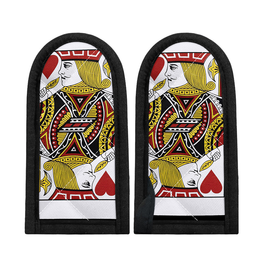 Jack Of Hearts Playing Card Print Skillet Handle Cover