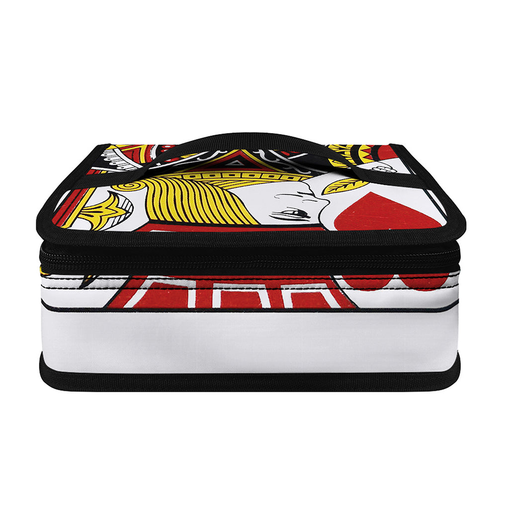 Jack Of Hearts Playing Card Print Small Lunch Bag