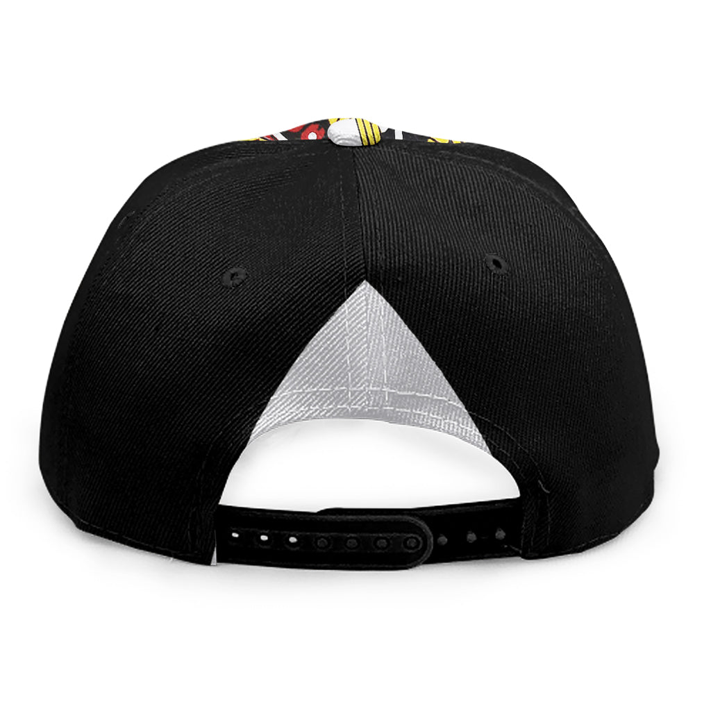 Jack Of Hearts Playing Card Print Snapback Cap