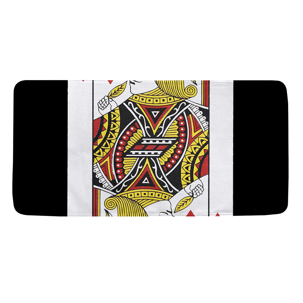 Jack Of Hearts Playing Card Print Towel