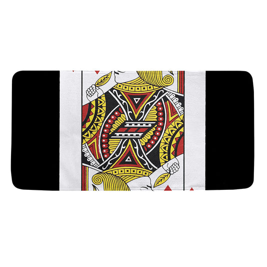 Jack Of Hearts Playing Card Print Towel