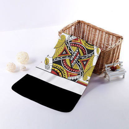 Jack Of Hearts Playing Card Print Towel