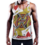 Jack Of Hearts Playing Card Print Training Tank Top