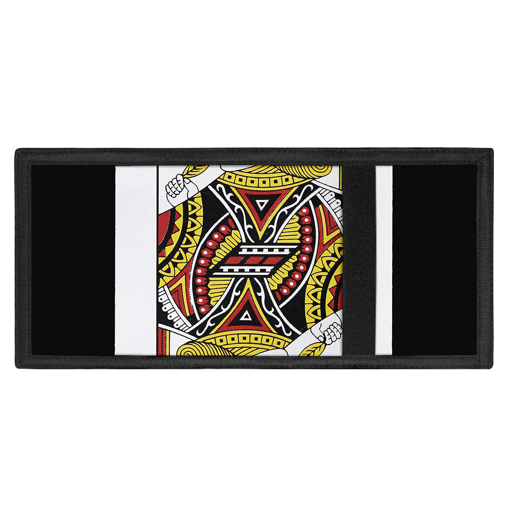 Jack Of Hearts Playing Card Print Trifold Wallet