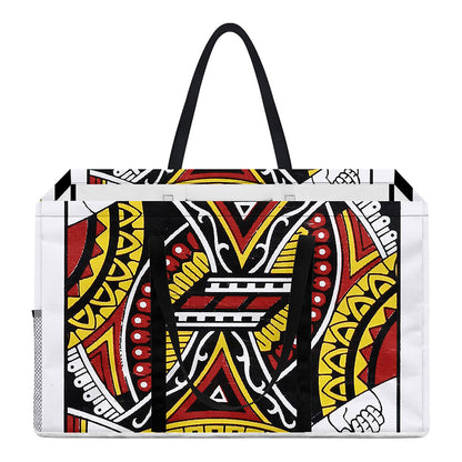 Jack Of Hearts Playing Card Print Utility Tote Bag