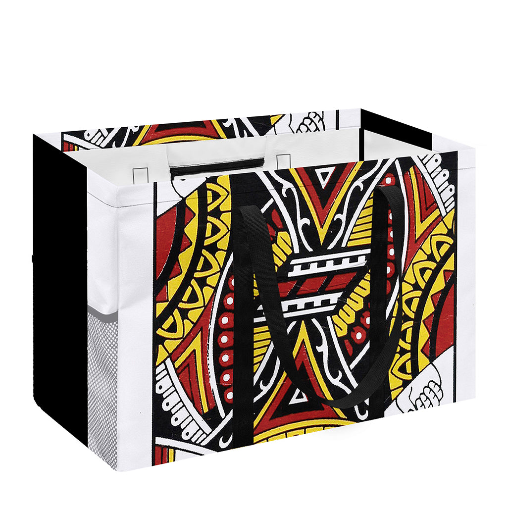 Jack Of Hearts Playing Card Print Utility Tote Bag