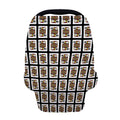 Jack Of Spades Pattern Print Baby Seat Cover