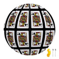 Jack Of Spades Pattern Print Basketball