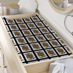 Jack Of Spades Pattern Print Changing Pad Cover